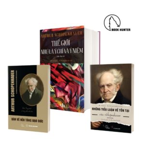 Combo sách Bộ ba tác phẩm của Arthur Schopenhauer