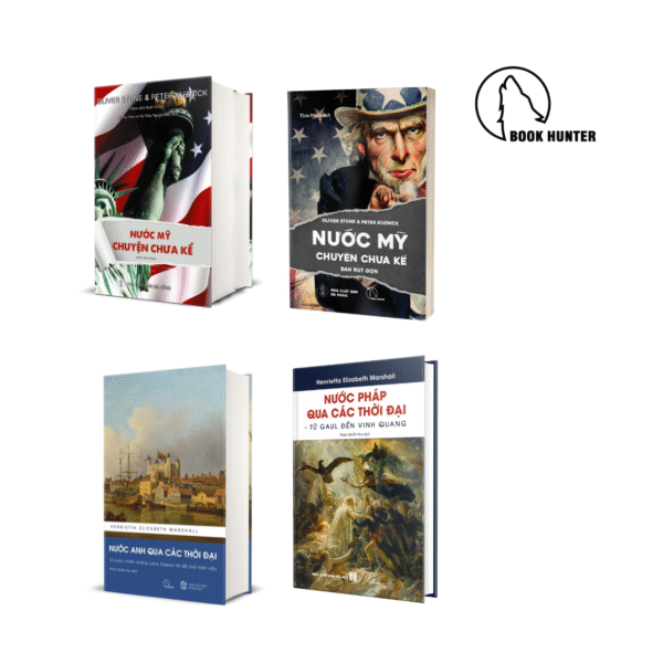 Combo Nền tảng nghiên cứu Lịch sử Anh – Pháp – Mỹ
